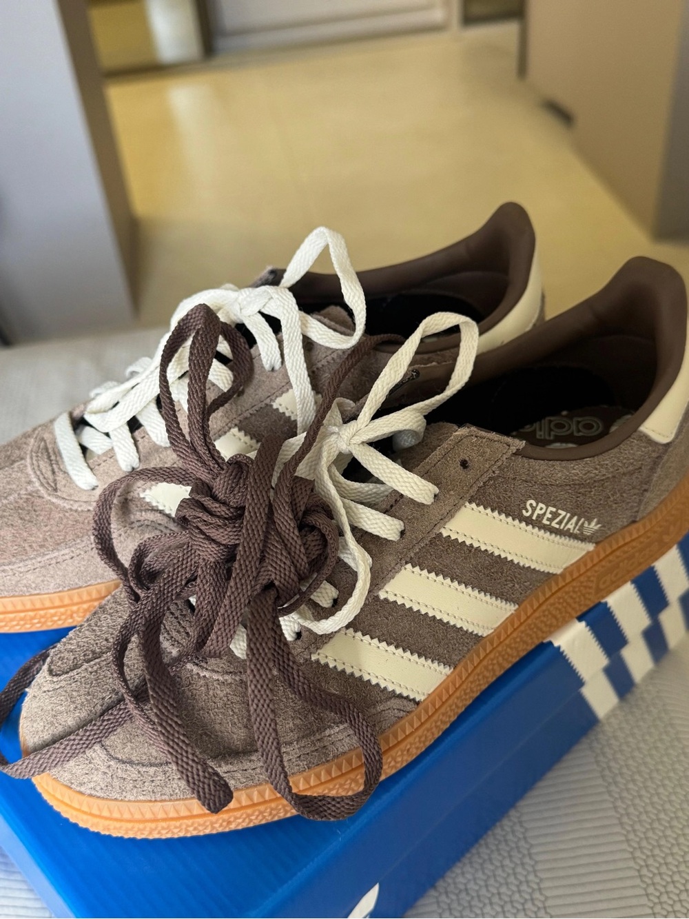 Adidas Spezial Suede Sneaker in Earth Strata